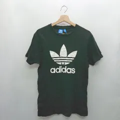 ◇ ⊂ adidas アディダス フロントロゴプリント 半袖 Tシャツ サイズM ブラック レディース E  【1501160000514】