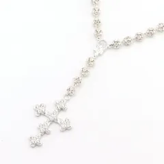 ドルチェ &ガッバーナ　シルバー925 ロザリオ ドルチェ&ガッバーナ DOLCE&GABBANA ロザリオスタイルネックレス