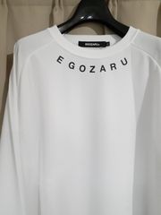 EGOZARU エゴザル 長袖 トレーニングウェア ロンT XL 白