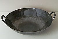 山田工業所  中華鍋 両手 打出 27cm 板厚1.2mm YMD-000033