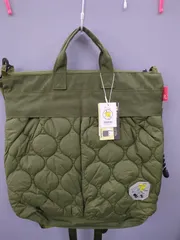 新作　ルートート　スヌーピー　キルティング　カーキ