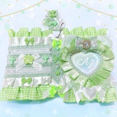 推し活コレクトブック໒꒱· ﾟねこ耳メロンクリーム♡ギンガムぱーる〔No.16〕