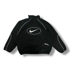【Supreme × NIKE】即完売 ベロア トラックジャケット 黒 コラボ Supreme シュプリーム 21SS Nike Velour Track Jacket ナイキ