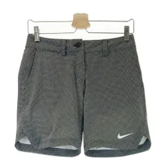 サイズ：0 NIKE GOLF ナイキゴルフ  ストレッチショートパンツ ドット柄 ブラック系 [240101274630]# ゴルフウェア レディース ストスト