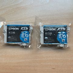 エプソン純正新品 ICC46シアン 2個