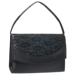 ☆ 2096.レースブラック ☆ フォーマルバッグ フォーマルバッグ 葬儀 フォーマルバック ハンドバッグ ハンドバック 弔事 ブラックフォーマル 慶弔両用 ブラック 黒 レディース 冠婚葬祭 鞄 カバン 布 おしゃれ シンプル ミセス 結婚式 かわいい