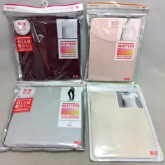 【 未開封 】 ユニクロ M 4点セット （ 極暖 ヒートテック レギンス タートル 他 ）