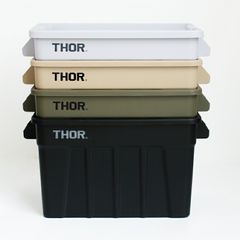 THOR ソー コンテナボックス 53L 75L 2個 セット オリーブ - メルカリ