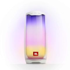 JBL PULSE 4 Bluetoothスピーカー USB C充電/IPX7防水/マルチカラーLED搭載/ポータブル ホワイト JBLPULSE4WHT 【国内正規品/メーカー 付き】