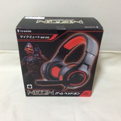 W565　未使用　NEON　ゲームヘッドホン　T.S GAMES　マイクニュート機能搭載　トーシン産業　