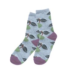 Matsuo Miyuki Socks Plants Fruits