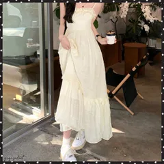 キャミワンピース ティアードワンピロング 韓国風ミモレワンピースきれいめ ノースリーブフリルワンピース 大人可愛いフレアワンピースおしゃれ 着やせワンピ体型カバー 涼しいワンピース夏 リゾート旅行ワンピ ロングワンピース春