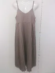 ◇ w closet ダブルクローゼット キャミソール ロング ワンピース サイズM ブラウン系 レディース  【中古】 【1206240010093】のサムネイル