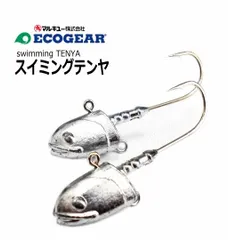 エコギア スイミングテンヤ 40g ＃3/0 / つり具 マルキュー 【メール便発送】のサムネイル