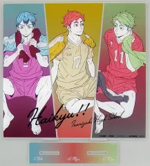 【中古】アクリルスタンド・アクリルパネル 稲荷崎高校 BIGアクリルスタンド 「運試し!ハイキュー!!みくじ～オフショット×カラー第2弾～」 大吉