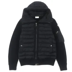 美品● モンクレール カーディガン　ワッペン　MAGLIA Sサイズ　ネイビー 極美品▽2021年製 MONCLER モンクレール CARDIGAN ロゴワッペン
