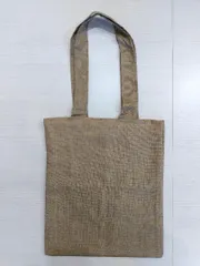 【ハンドメイド】肩掛けトートバッグ 中（カーキ）[A-083]