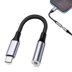 タイプc イヤホンジャック 変換 【2024アップデート版です】USB Type-C 3.5 mm Hi-Fi音質 搭載24bit/96KHz対応 音量調節/通話/音楽対応 usb-c イヤホンジャック 変換 i-Phone15/15 Pro/i-Pad Pr