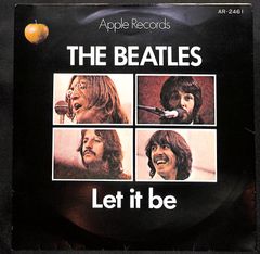 THE BEATLES Let it be 7インチレコード - メルカリ