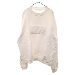 Martin Margiela 10 (マルタンマルジェラ) 20SS デボスカレンダータグクルーネックスウェットトレーナー ホワイト S30GU0121のサムネイル