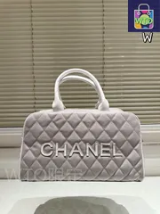【今日特価】Vintage CHANEL Bowling Shoulder Bag ヴィンテージ シャネル ボウリング ショルダーバッグ-WTO輸入3