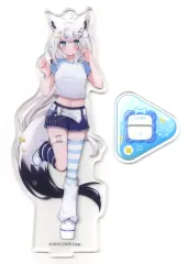 【中古】アクリルスタンド・アクリルパネル 白上フブキ(ギャル風衣装) アクリルスタンド 「バーチャルYouTuber ホロライブ×ローソン」