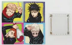 【中古】シール・ステッカー 集合 箔入りクリアケーススタンド付きシール4枚セット 「呪術廻戦」