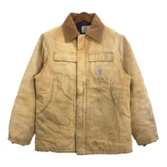 90年代 Carhartt カーハート トラディショナルジャケット ベージュ (メンズ L相当) 中古 古着 R5898