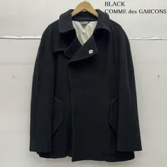 BLACK COMME des GARCONS ブラックコムデギャルソン コート 15AW ウール P コート 1P-C005