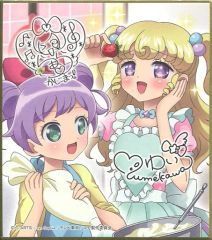 宝鐘マリン 上坂すみれ 火威青 南條愛乃 直筆 サイン 色紙 ホロライブ