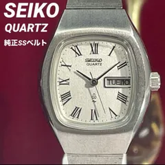希少モデル 80s 未使用 SEIKO QUARTZ スモセコ 日本製 腕時計 未使用 70s SEIKO ジョイフル クォーツ 純正SSベルト 日本製