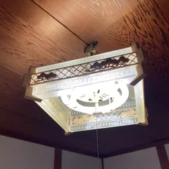 昭和レトロ ペンダントライト 松下電工 当時物 デッドストック