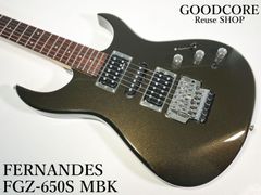 FERNANDES フェルナンデス FGZ-650S MBK サスティナー エレキギター