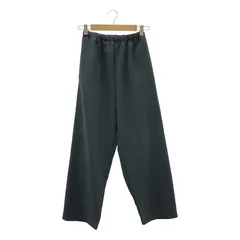 MEER. マットサテンリラックスパンツ ブルー