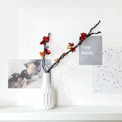 立体＊梅の枝花＊ワイヤーフラワー - メルカリ