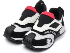 イフミー 30-5809 IFME joob ホワイト 白 キッズスニーカー はたらくのりもの 乗り物 パトカー 運動靴 通園 通学 洗えるインソール 洗える中敷き 履きやすい 歩きやすい 子供 イフミージョーブ 靴