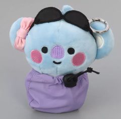 [중고] 키홀더 KOYA(아르엠) 베이비 봉제인형 키링(휴가) [BT21]