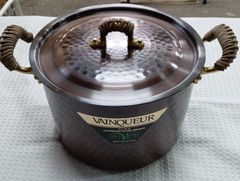 未使用　ヴァンクール　クーパー100 純銅製　煮込み鍋　20ｃｍ