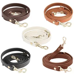 【在庫処分】[LIANHATA] ショルダーストラップ PUレザー 調節可能 ショルダー バッグ カバン ショルダーベルト 斜め掛け 肩ひも バッグ修理 付け替え 交換用 持ち手ストラップ ショルダー紐 ラップ バッグ用