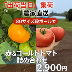 とまとmix 赤とゴールドの詰め合わせ