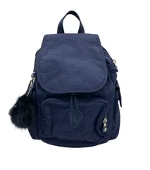 新品未使用　Kipling キプリング　リュックサック 濃紺　キーホルダー付き kipling 最大49%☆8/1限定 正規取扱店 キプリング リュック
