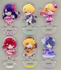 【中古】アクリルスタンド・アクリルパネル 全6種セット 「推しの子展 嘘とアイ in PARCO トレーディングミニキャラアクリルスタンドフィギュア Exhibition ver.」