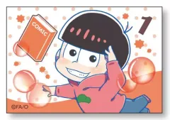 【中古】バッジ・ピンズ(キャラクター) おそ松 ぷかっしゅBIGスクエア缶バッチ 「おそ松さん」