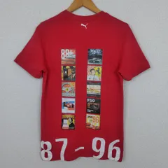 PUMA プーマ フェラーリ 60周年記念 Tシャツ レッド Sサイズ メンズ 古着 スポーツMIX