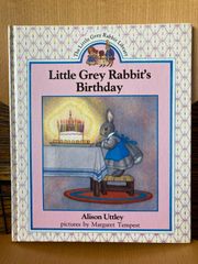 グレイラビットのたんじょう会　Little Grey Rabbit's Birthday　誕生日　英語絵本　ビンテージ　うさぎ　ウサギ