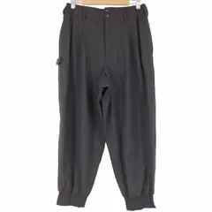 ワイスリー Y-3 CLASSIC REFINED WOOL CUFF PANTS ワイドパンツ ジョガーパンツ カフパンツ タック ウール メンズ JPN：M のサムネイル