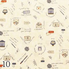 若山雅子 American Country 25 生地25030-10 designed by Masako Wakayama 1mカット