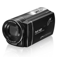 【未開封】ジョワイユ JOY-D600BK JOYEUX 24メガピクセルフルハイビジョンデジタルムービーカメラ BK