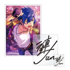 【中古】シール・ステッカー(キャラクター) 漣ジュン(ノーマル) 「あんさんぶるスターズ! サインステッカーセット 第一弾」