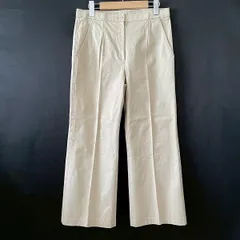 #anc イタリヤ 伊太利屋 パンツ 11 ベージュ センタープレス ステッチ アニマル ワイドパンツ レディース [937945]のサムネイル